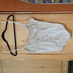 Intimately Free People Good Luck Charm Bodysuit Corset Bra Underwire Lace NWT